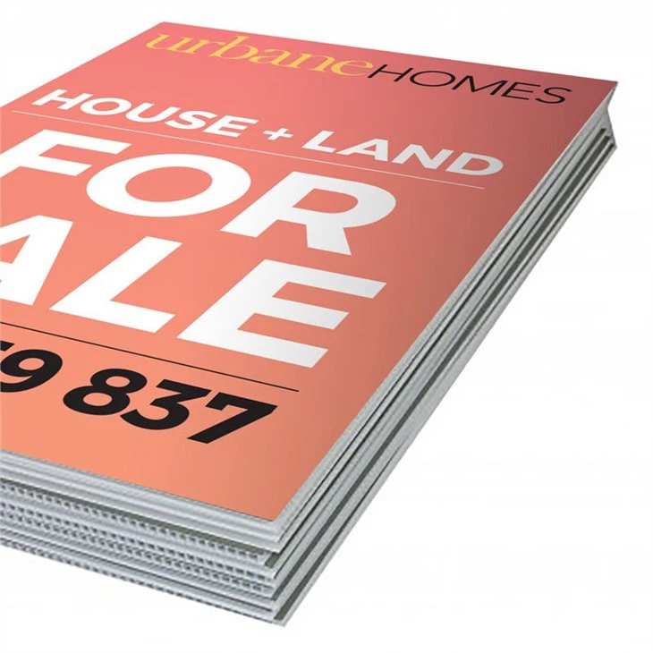 24x36 Blank Corrugated Plastic Sign