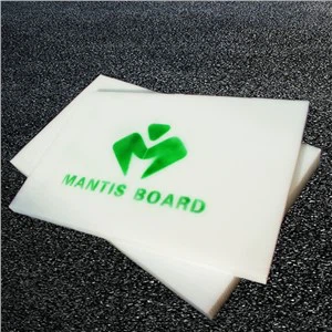 White Mantis Board Waterjet Cutting Mursten