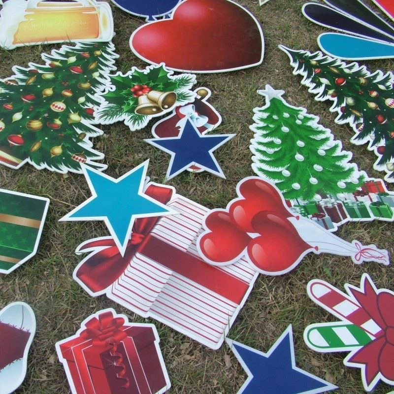 Corrugated Plastic Birthday Yard Sign