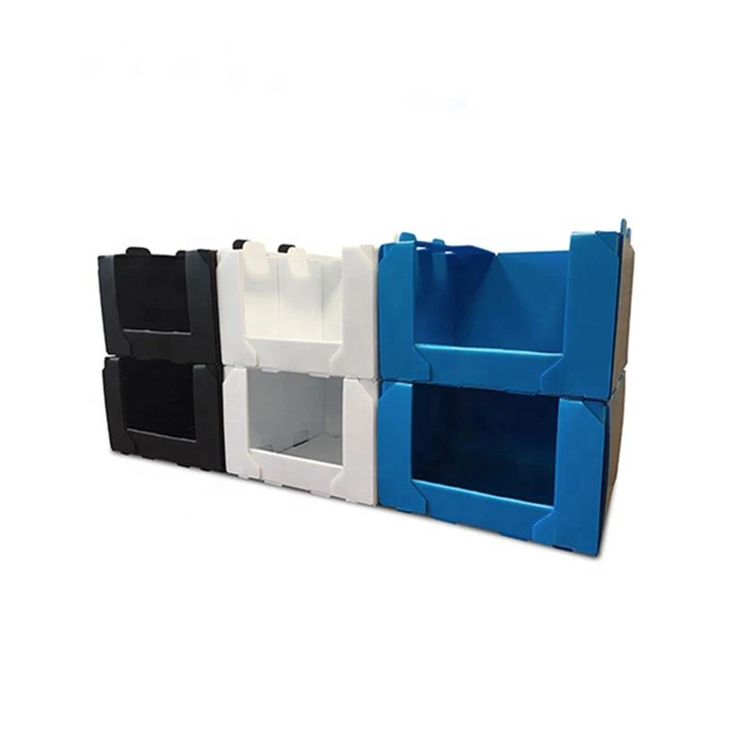 Bølgede plaststable plukkasser